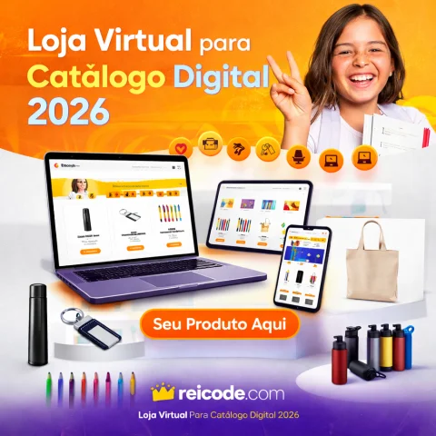 Loja Virtual para Catálogo Digital 2026.