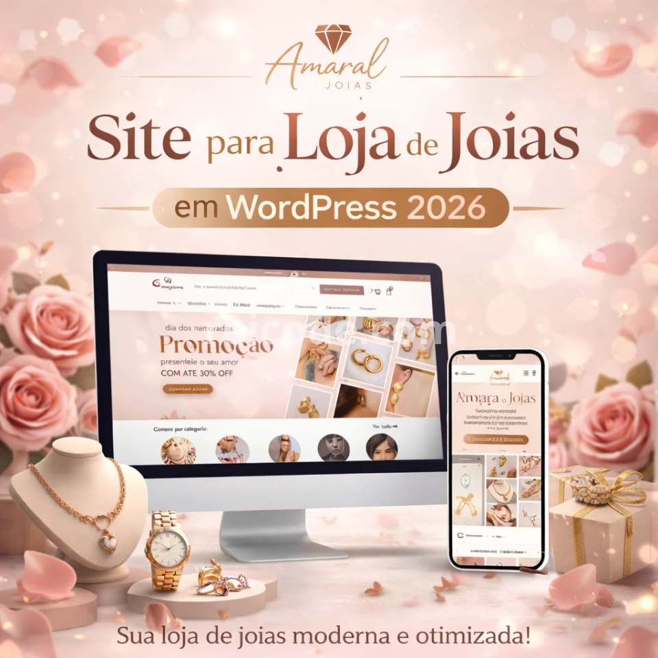 Site para Loja de Joias em WordPress 2026