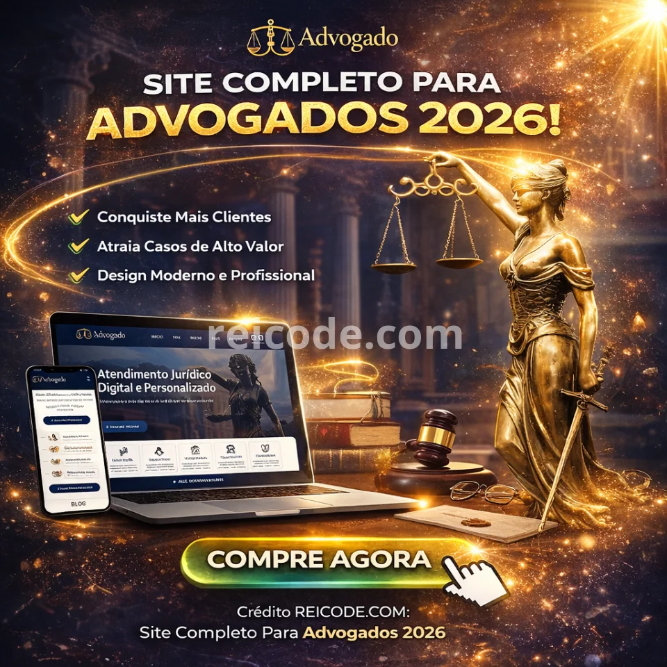 Site Completo Para Advogados 2026